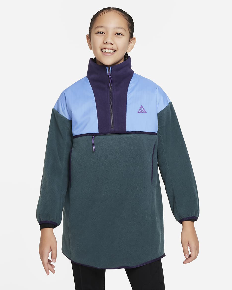 Nike ACG Half Zip outlet Anorak Atomic Voilet Jacket